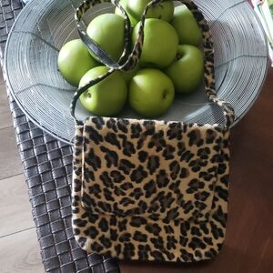 Leopard Print Shoulder Bag